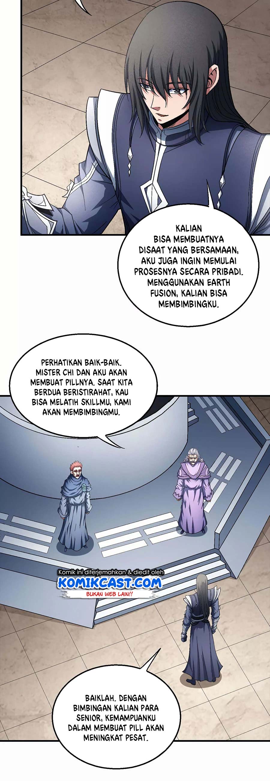 God of Martial Arts Chapter 391 Bahasa Indonesia